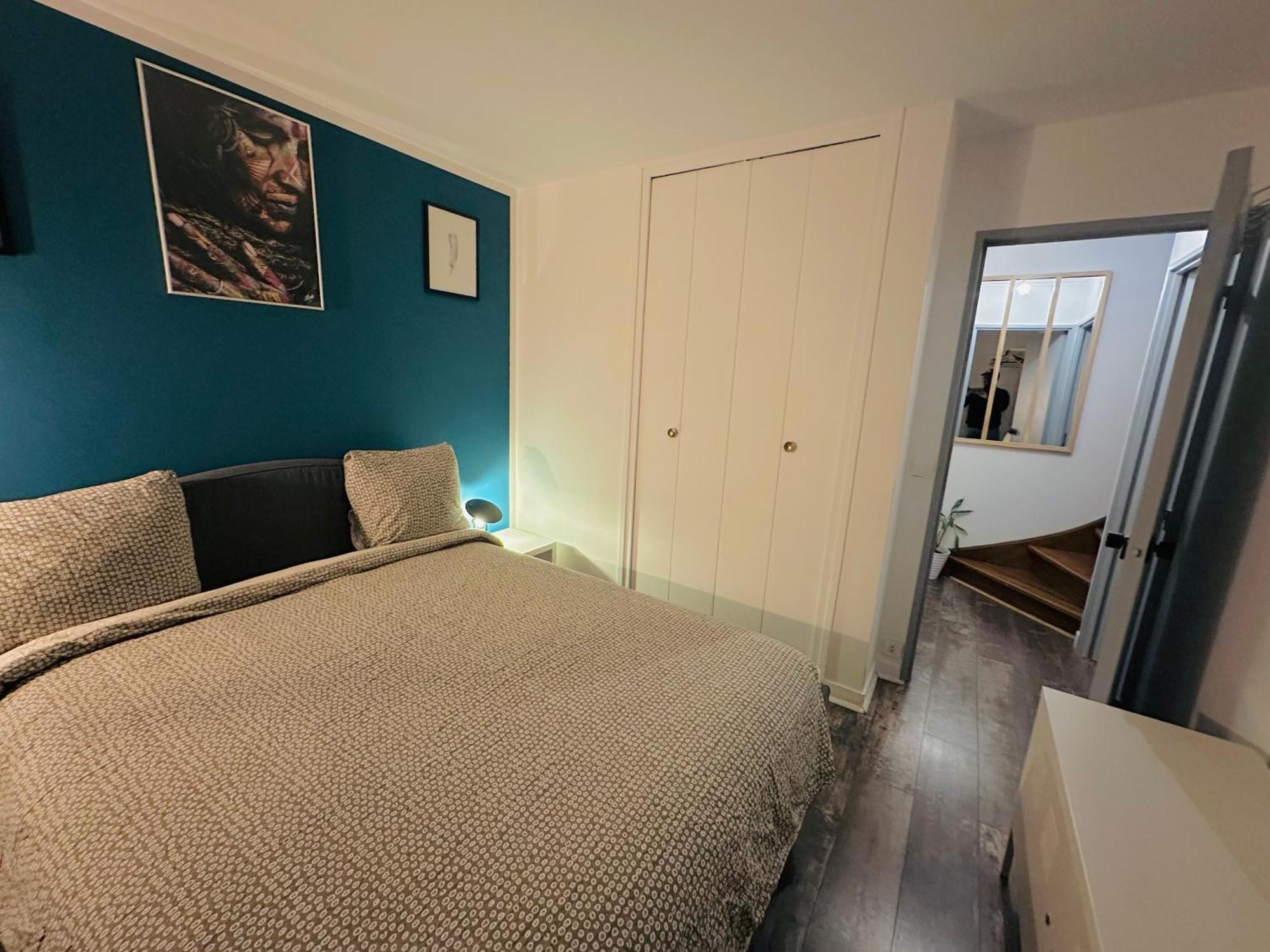 Cosy Duplex Avec Parking A Paris 19 By Immo Kit Bnb Exteriér fotografie